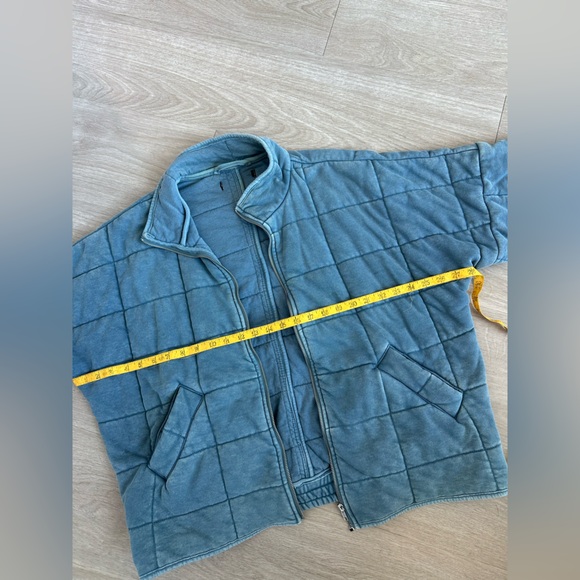 Blue Quilted Jacket - Picture 5 of 6